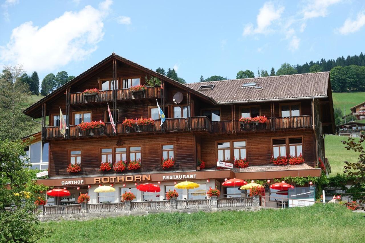 Hotel Rothorn Vintage-Style Sigriswil Esterno foto