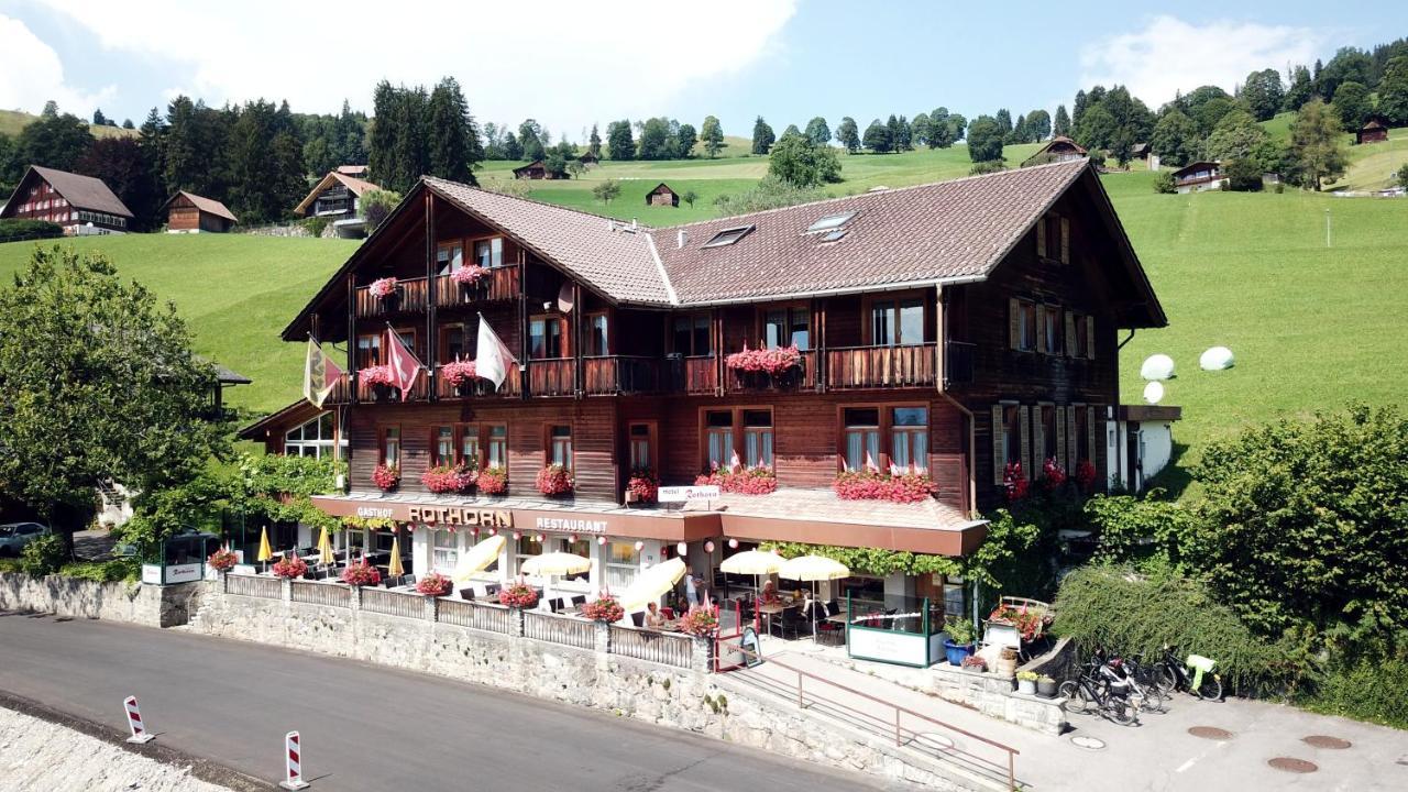 Hotel Rothorn Vintage-Style Sigriswil Esterno foto