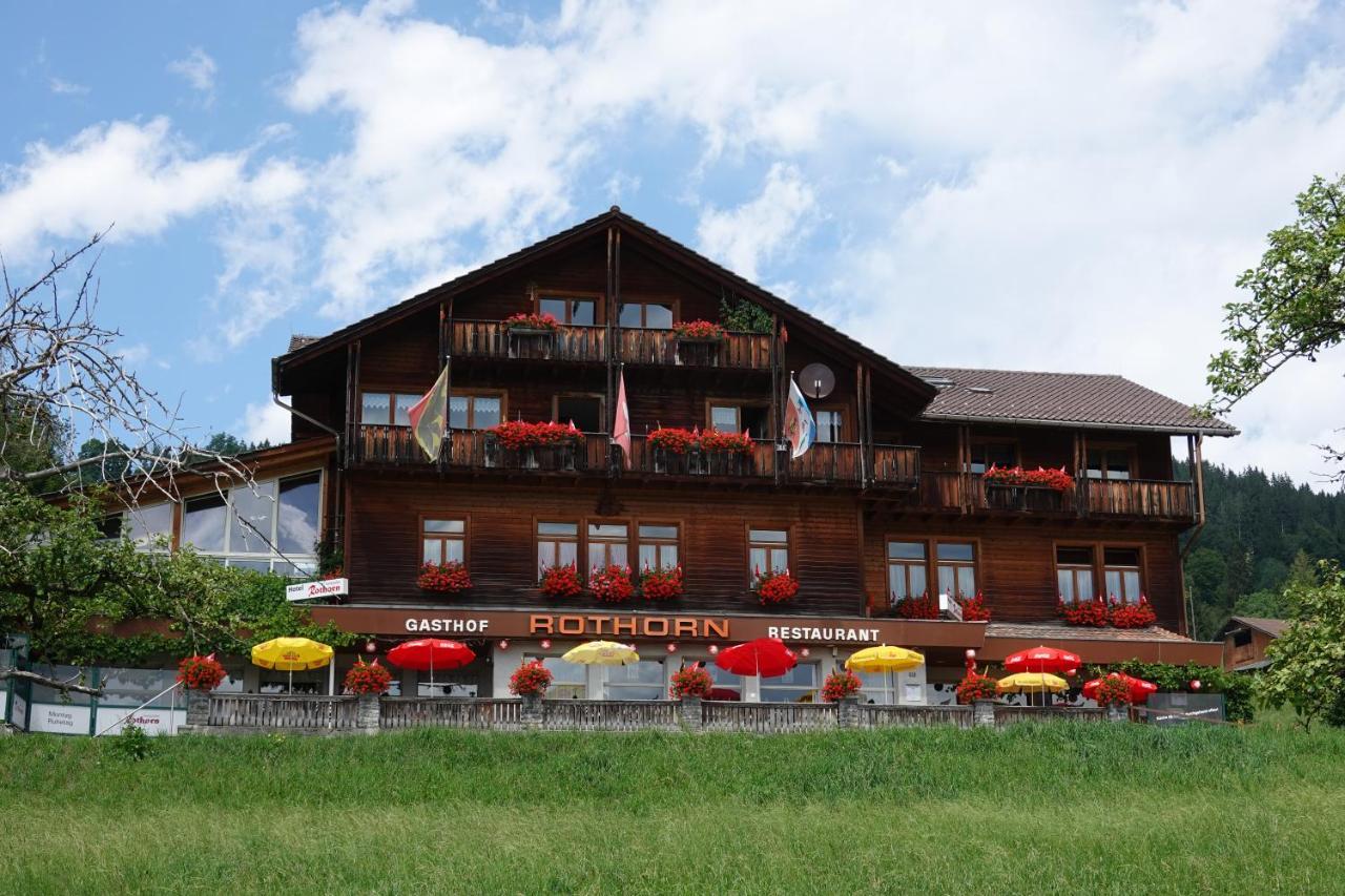 Hotel Rothorn Vintage-Style Sigriswil Esterno foto